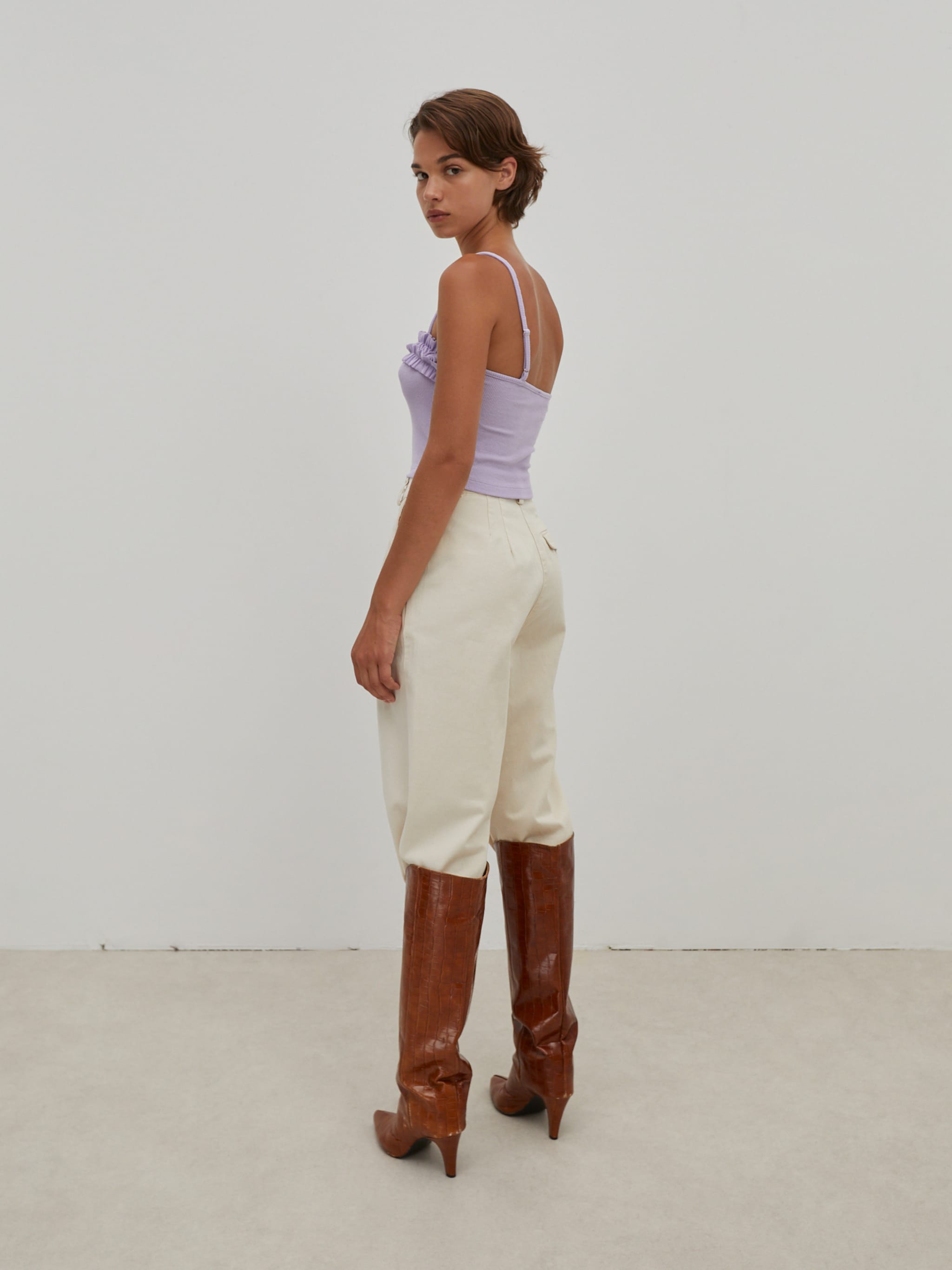 EDITED Produits Haut 'Kiera' violet