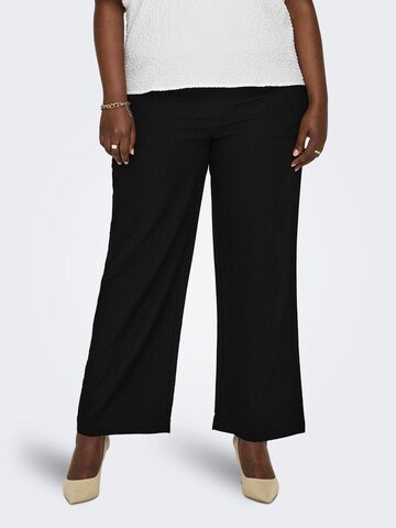 ONLY Carmakoma Regular Broek in Zwart: voorkant