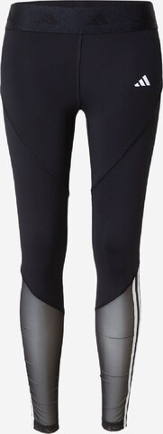 Skinny Pantalon de sport 'Hyperglam Full-length' ADIDAS PERFORMANCE en noir : devant