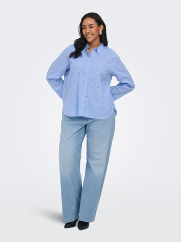 Chemisier 'CARNew' ONLY Carmakoma en bleu