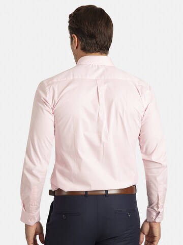 Sir Raymond Tailor Regular fit Button Up Shirt 'Waterford' in Pink
