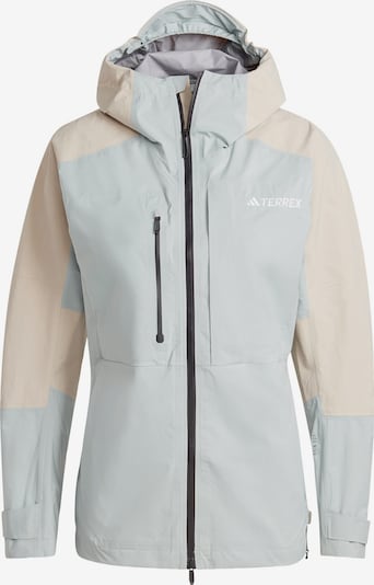 ADIDAS TERREX Outdoor Jacket 'Xploric' in Nude / Light grey / White, Item view