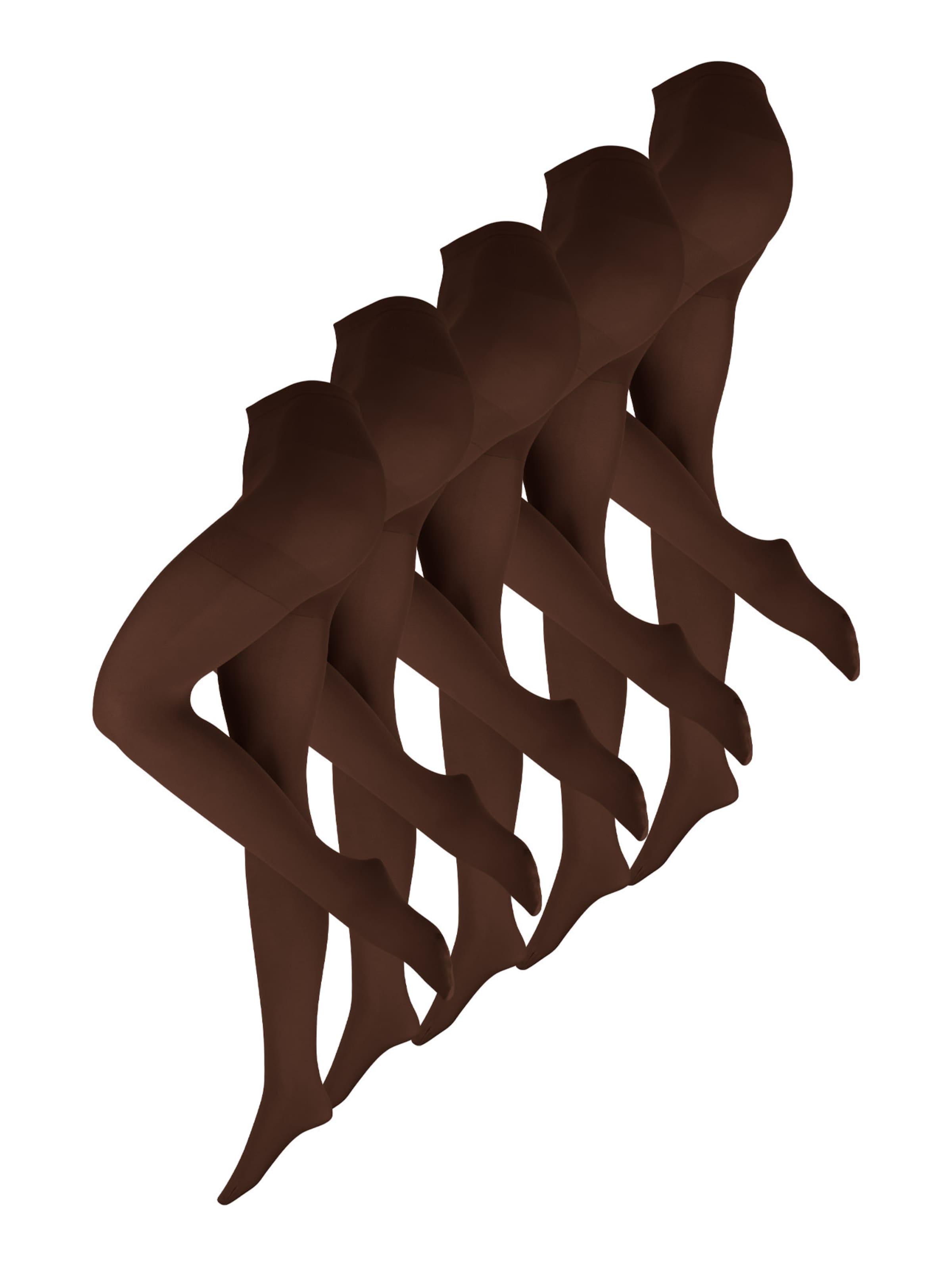 Nur Die Fijne panty ' Ultra-Blickdicht 80 DEN ' in Bruin: voorkant