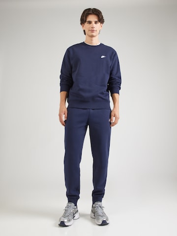 Nike Sportswear Tapered Nadrág 'CLUB' - kék