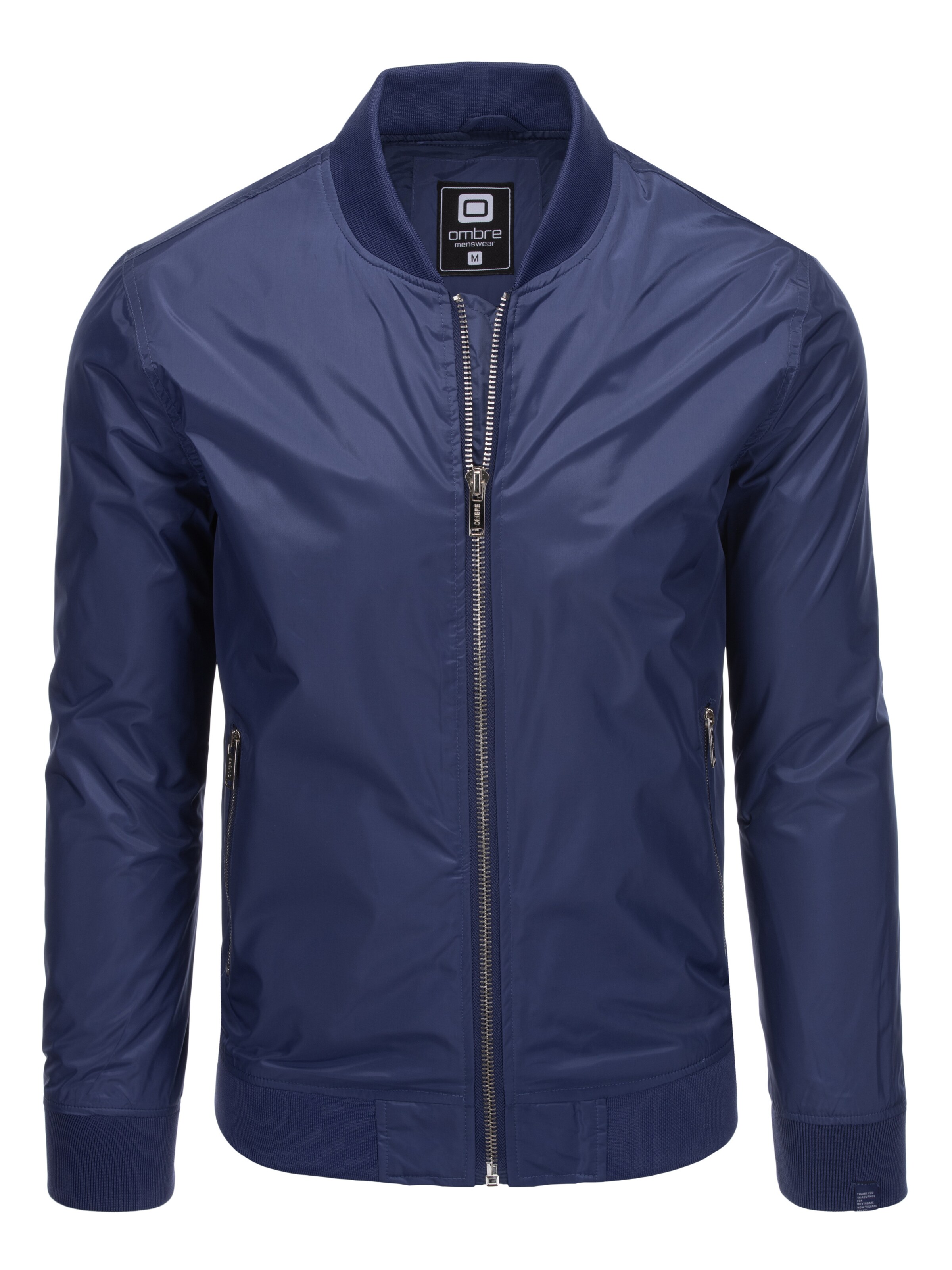 Ombre Tussenjas 'C439' in Blauw: voorkant