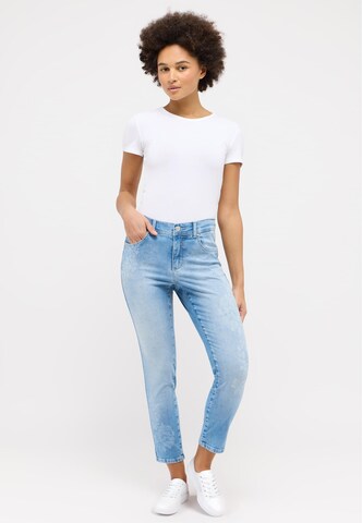 Angels Slimfit Jeans 'Ornella Bloom' in Blau