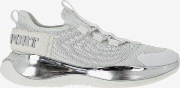 Plein Sport - Zapatillas deportivas bajas en blanco: frente