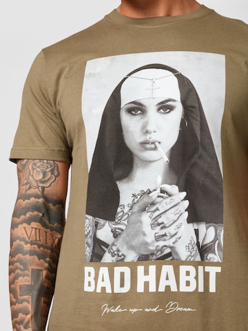 MT Men Shirt 'Bad Habit' in Groen