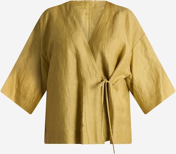 Camicia da donna di Ottod’Ame in giallo: frontale