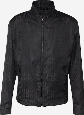 HUGO Between-Season Jacket 'Ukaro' in Black: front