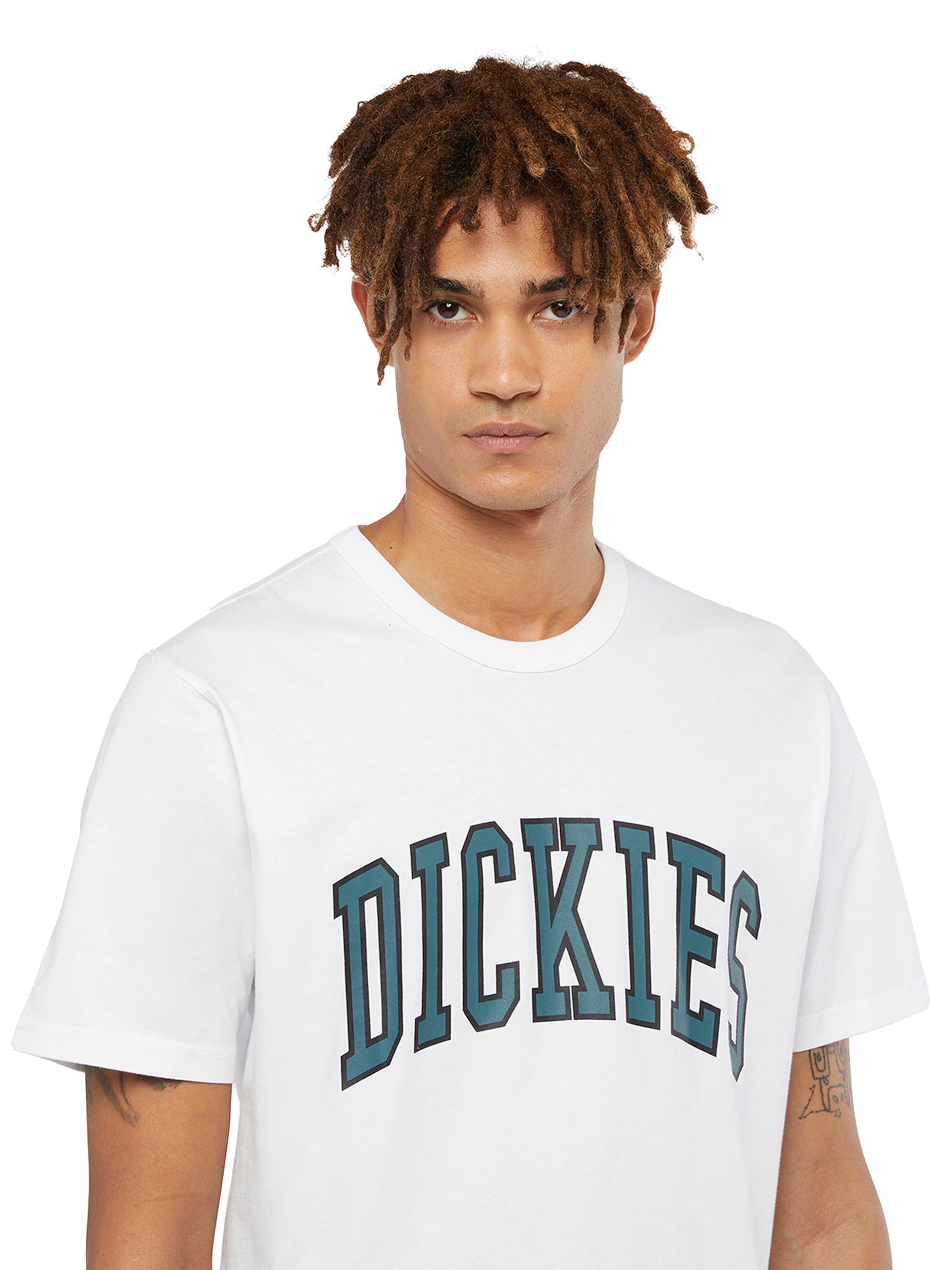 DICKIES Bluser & t-shirts 'AITKIN' i hvid