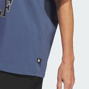 T-shirt fonctionnel 'Go-To Crest' ADIDAS PERFORMANCE en bleu