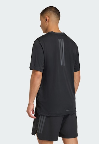Tricou funcțional 'D4T POWER' de la ADIDAS PERFORMANCE pe negru