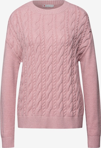 STREET ONE Pullover in Pink: Vorderseite