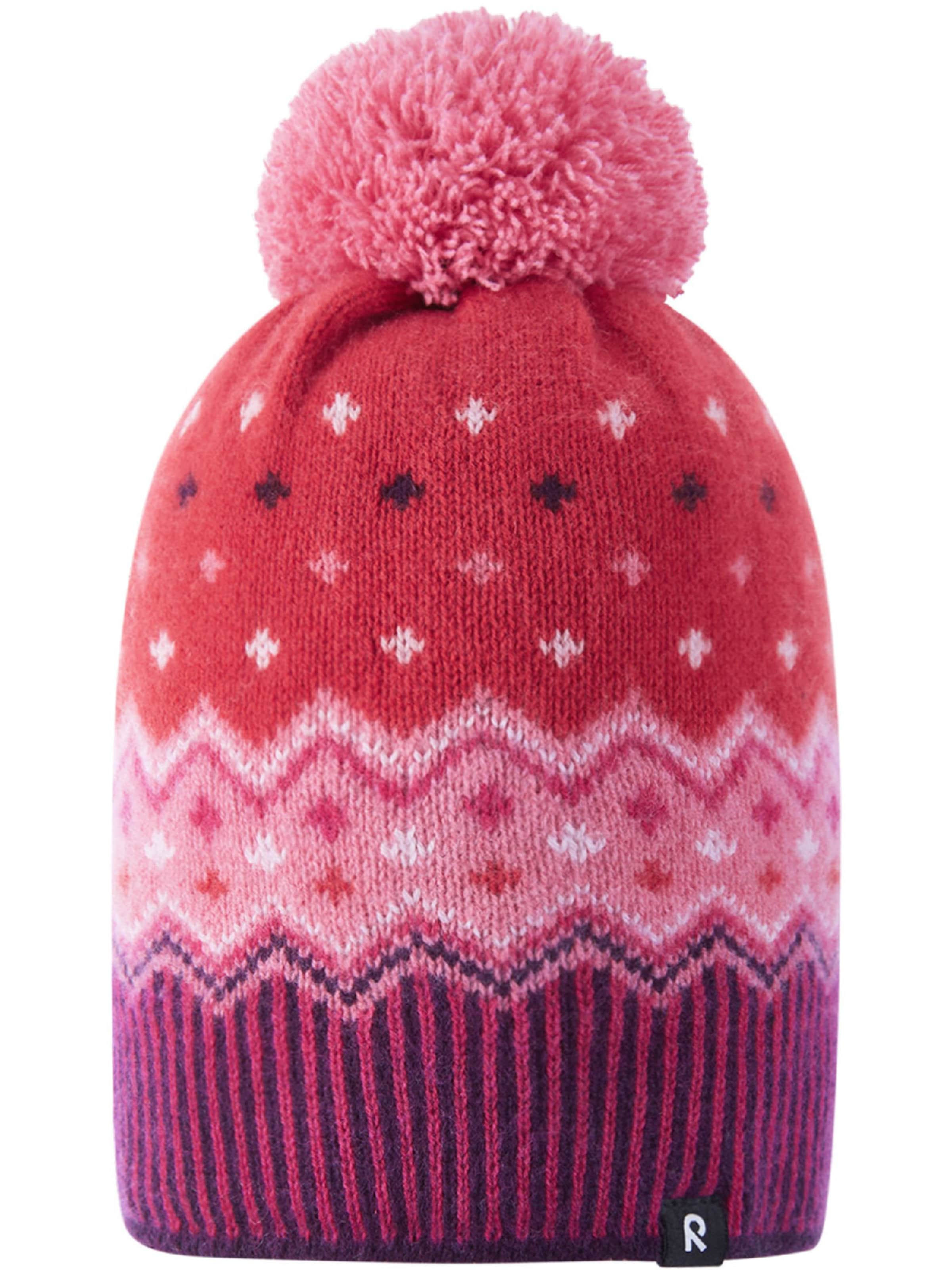 Reima Beanie 'Pohjoinen' in Purple: front