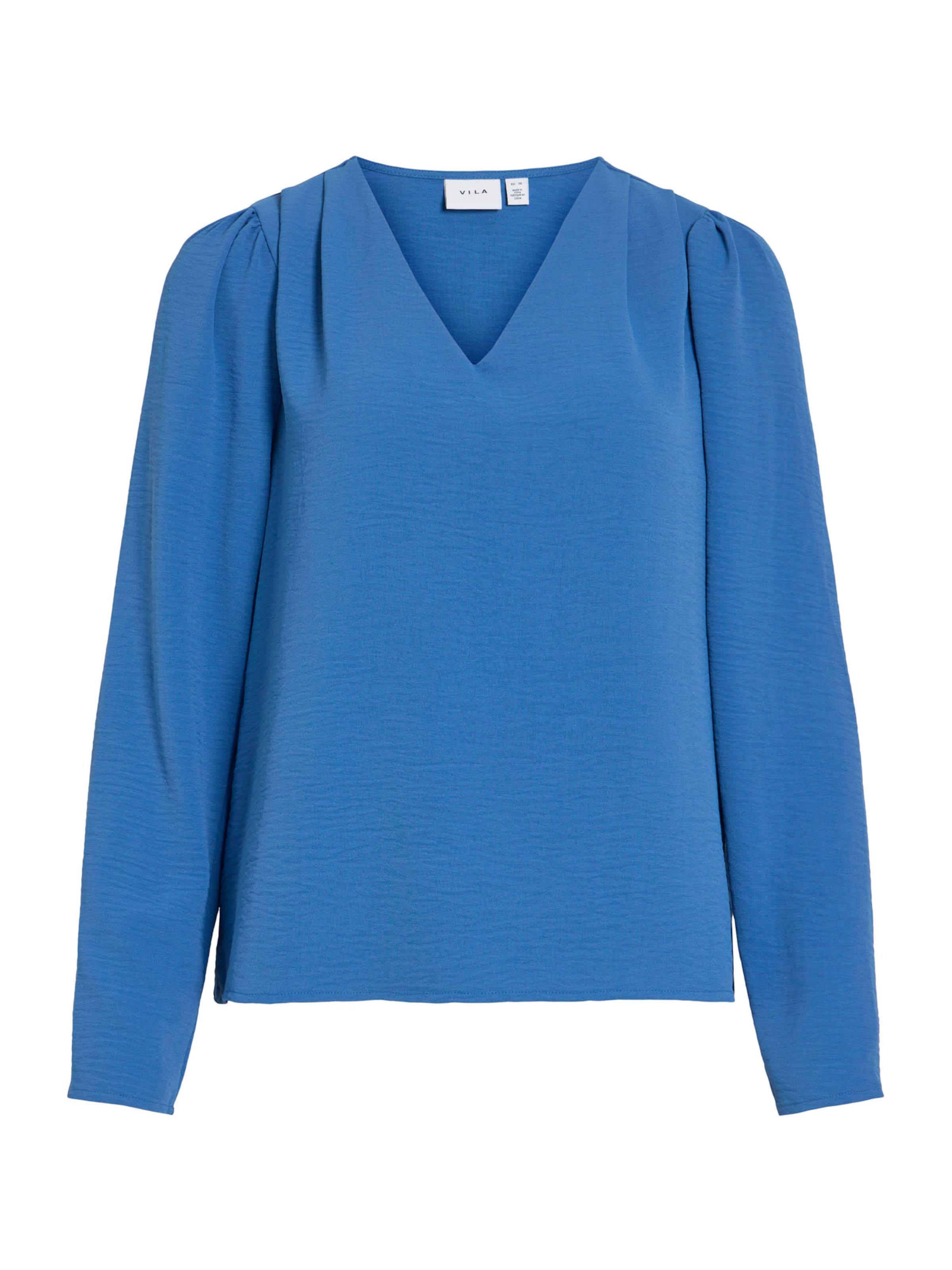 VILA Bluse 'VIRELLA' i blå: forside