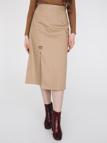 RADADA - Falda 'Royal Charm' en beige: frente