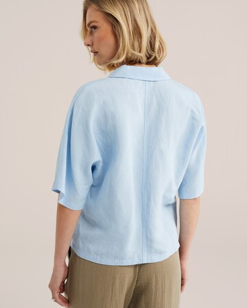 WE Fashion - Blusa en azul