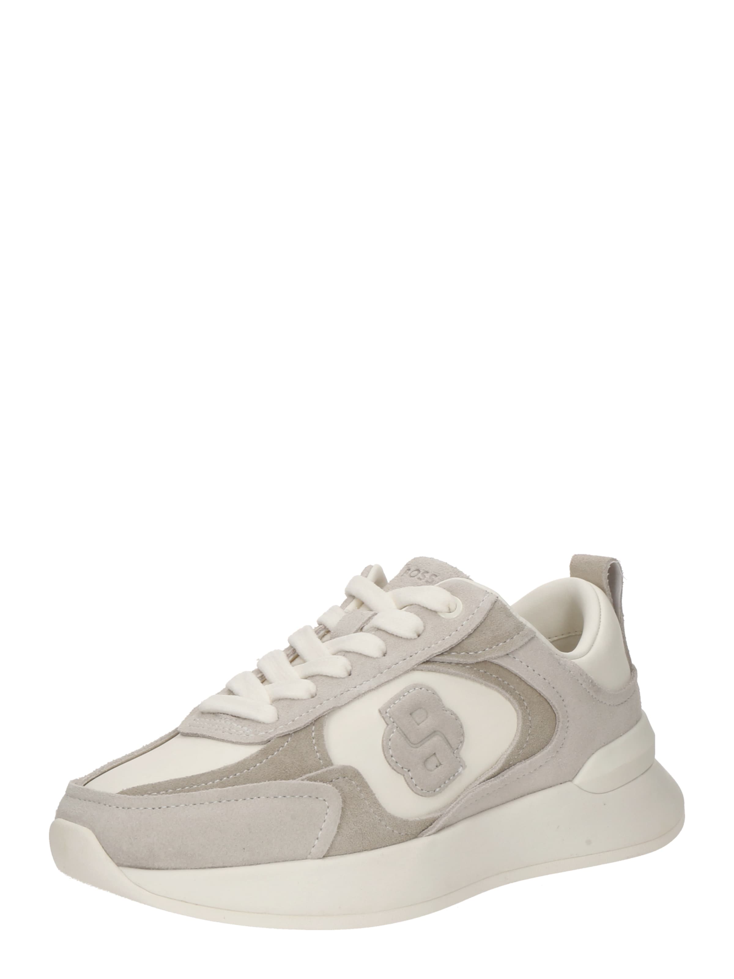 BOSS Sneakers in White: front
