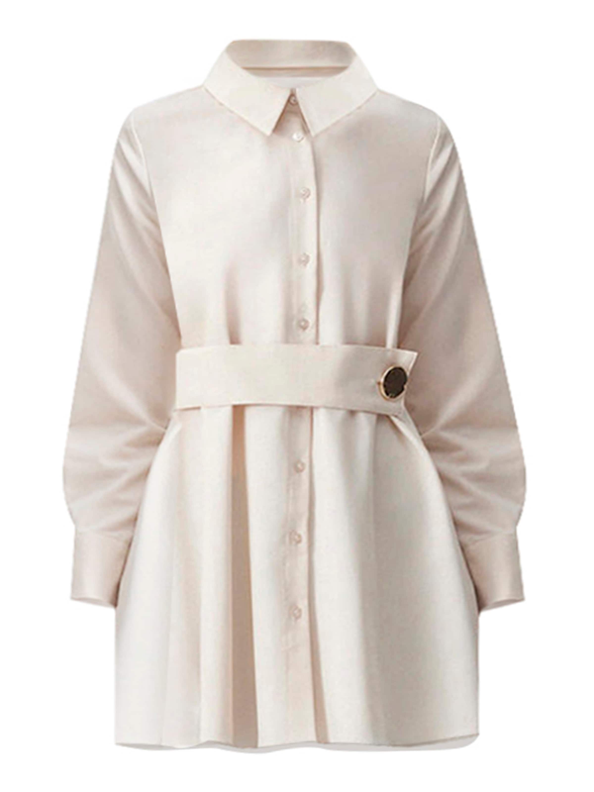 Touche Prive Blouse in Beige: voorkant