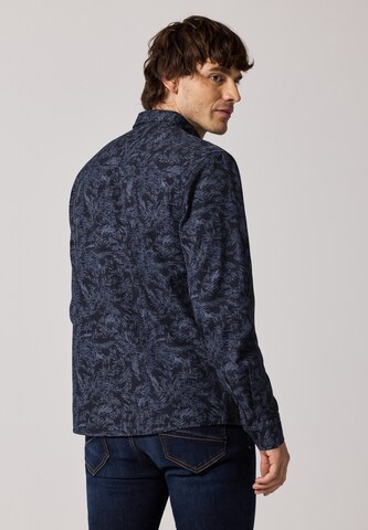 Street One MEN Regular fit Button Up Shirt in Blue