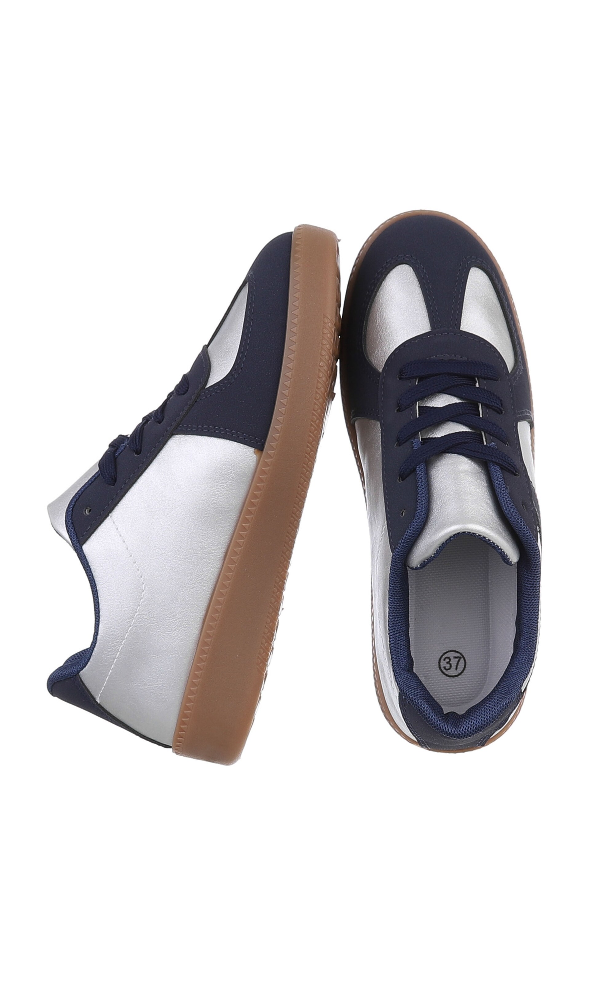 Ital-Design Sneaker in Blau