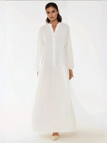 Hiccup Dress in White
