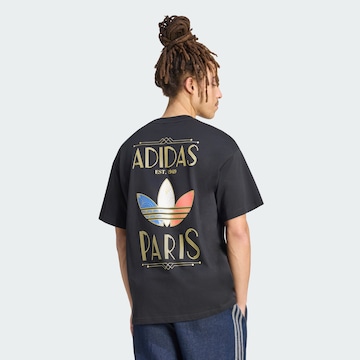 Maglietta di ADIDAS ORIGINALS in nero: frontale