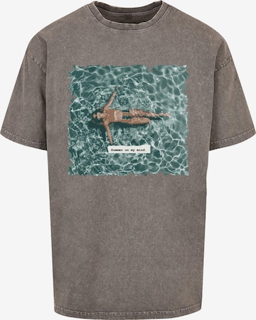 Merchcode Shirt 'Summer - On My Mind' in Grijs: voorkant