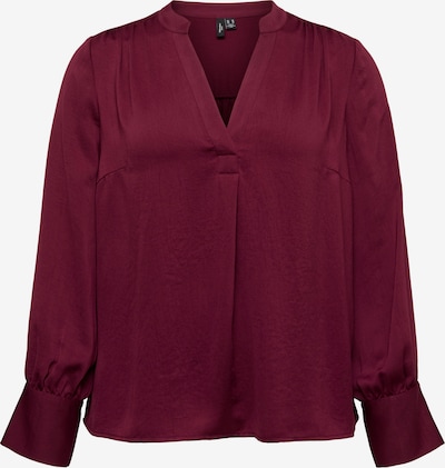 Vero Moda Curve Bluse 'VMCMASANA' in XXL in merlot, Produktansicht