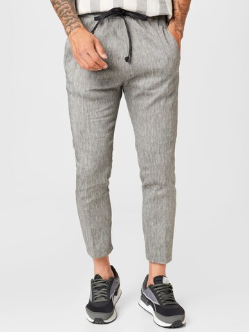 DRYKORN Slim fit Trousers ' Jeger ' in Grey: front
