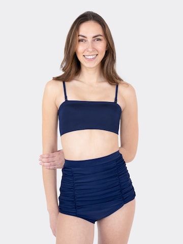 MYLILY Bikini Bottoms 'Shape Bikini Hose' in Blue: front