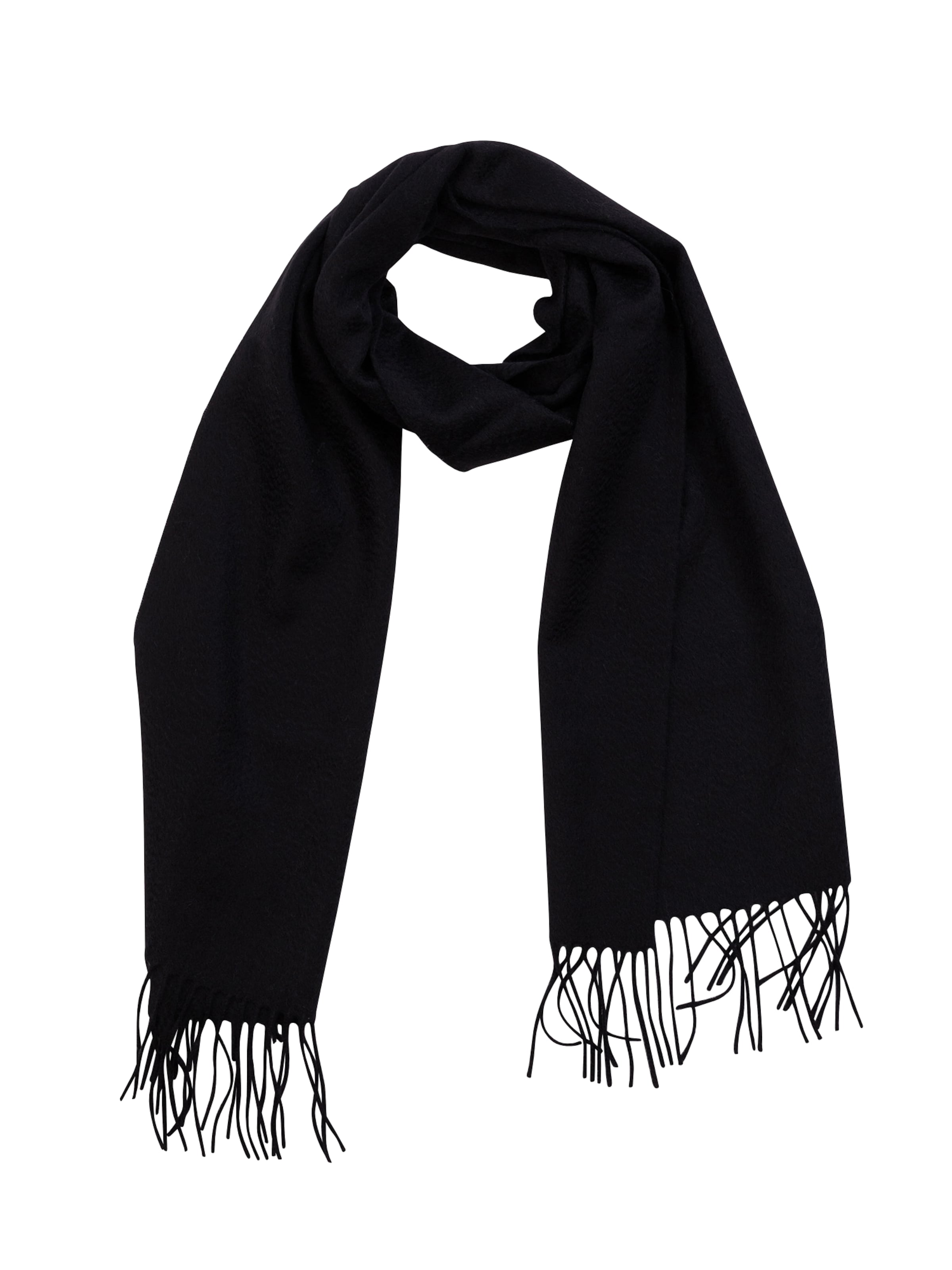 Sciarpa di CASH-MERE.CH in nero: frontale