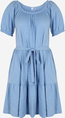Gap Petite Dress in Blue: front