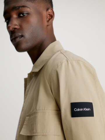 Calvin Klein Between-Season Jacket in Beige