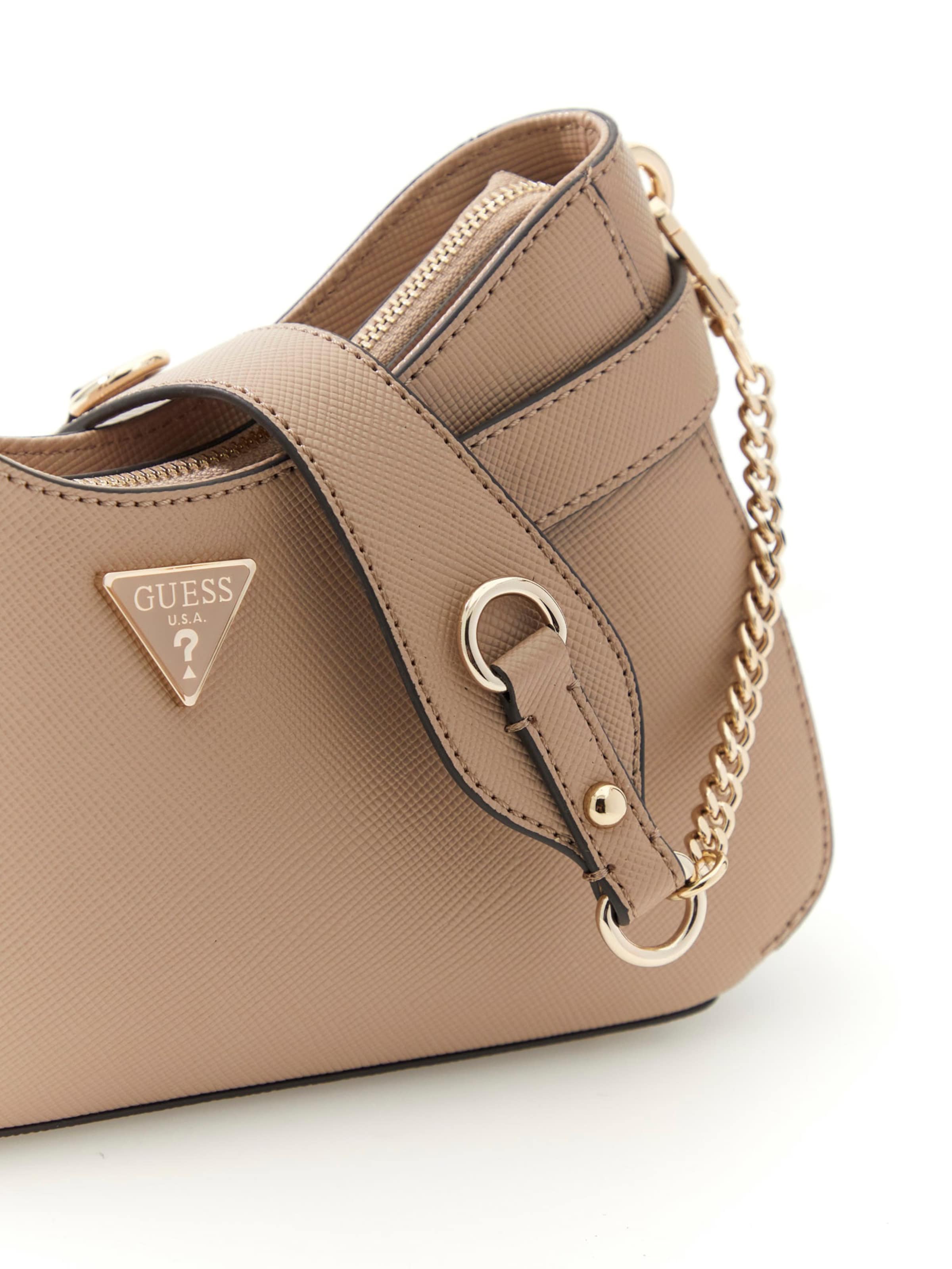 GUESS Наплечная сумка 'SERENOVA' в Бежевый