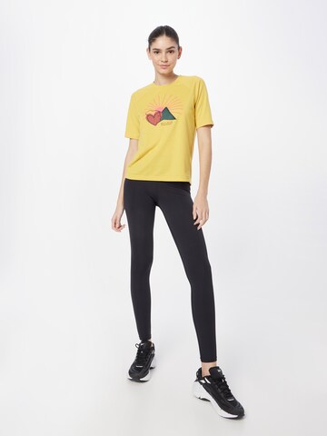 Maloja Performance Shirt 'Dambel' in Yellow