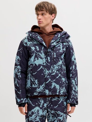 JACK & JONES - Chaqueta funcional en azul: frente