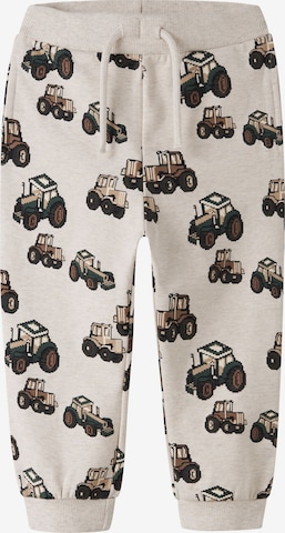NAME IT - Pantalón deportivo en beige: frente