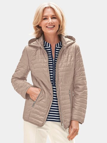 Veste mi-saison Goldner en beige : devant