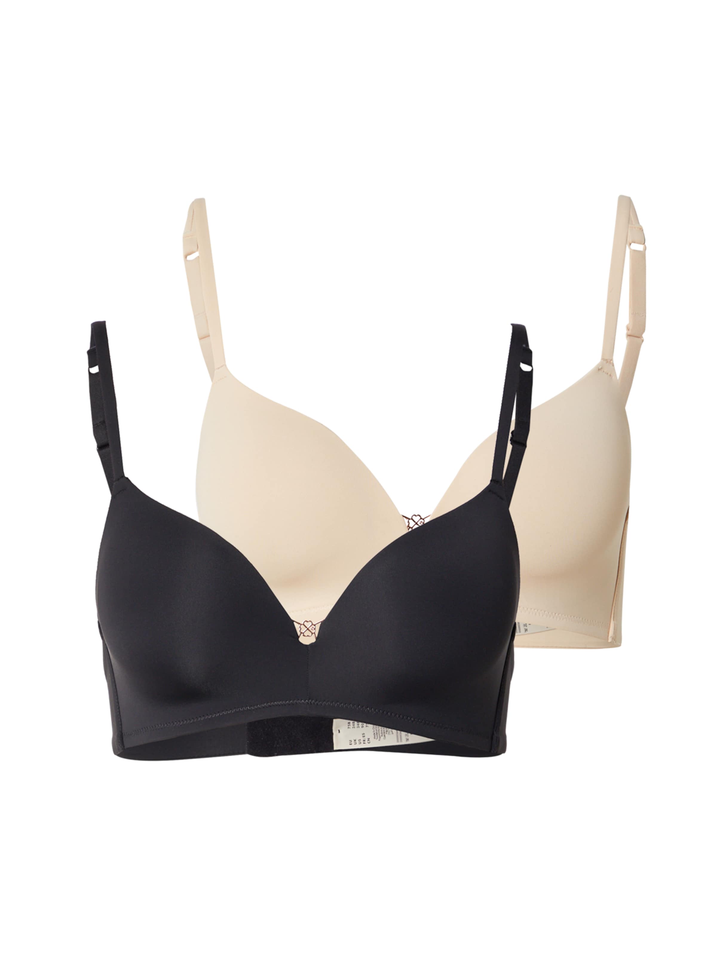 Dorina T-shirt Podprsenka 'FILI' – béžová: přední strana