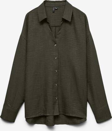 VERO MODA Blouse 'VMMelaney' in Green: front