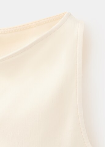MANGO Topp 'TECLI' i beige