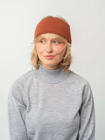 KOPYTO Stirnband 'COYOTE' in Braun: Vorderseite