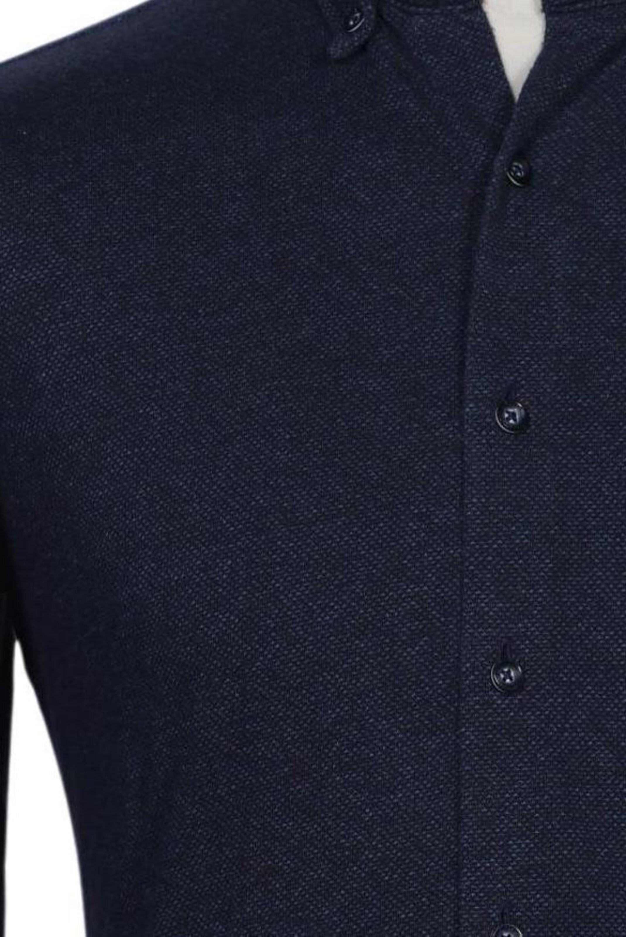 BRAX Button Up Shirt in M in Blue