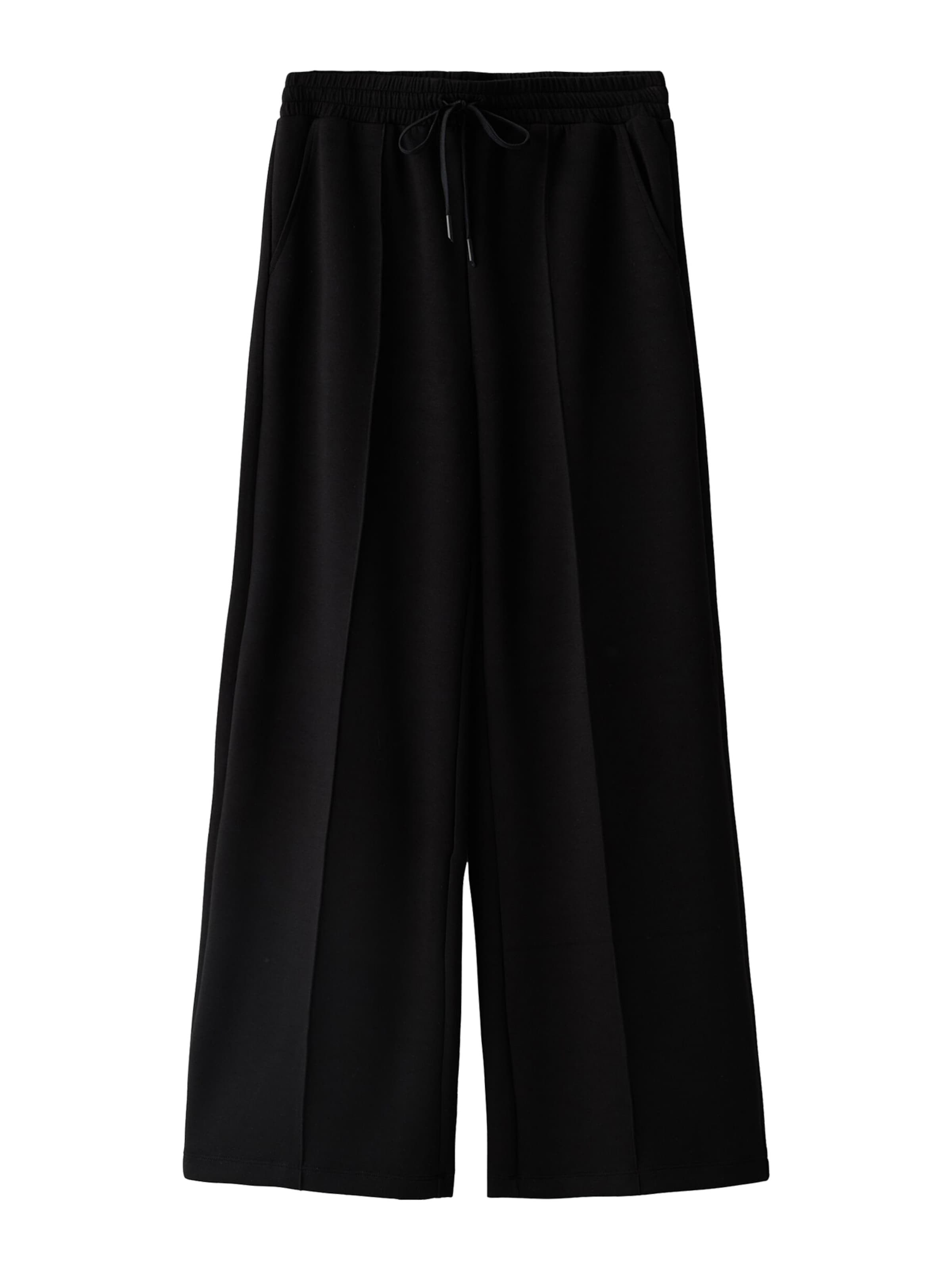 Pantaloni di Bershka in nero: frontale