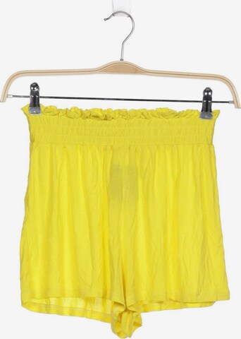 Monki Shorts in XS in Yellow: front