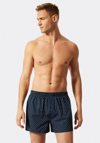 SCHIESSER Boxershorts i blå: framsida