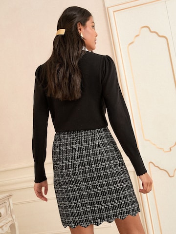 love & roses Rok in Zwart