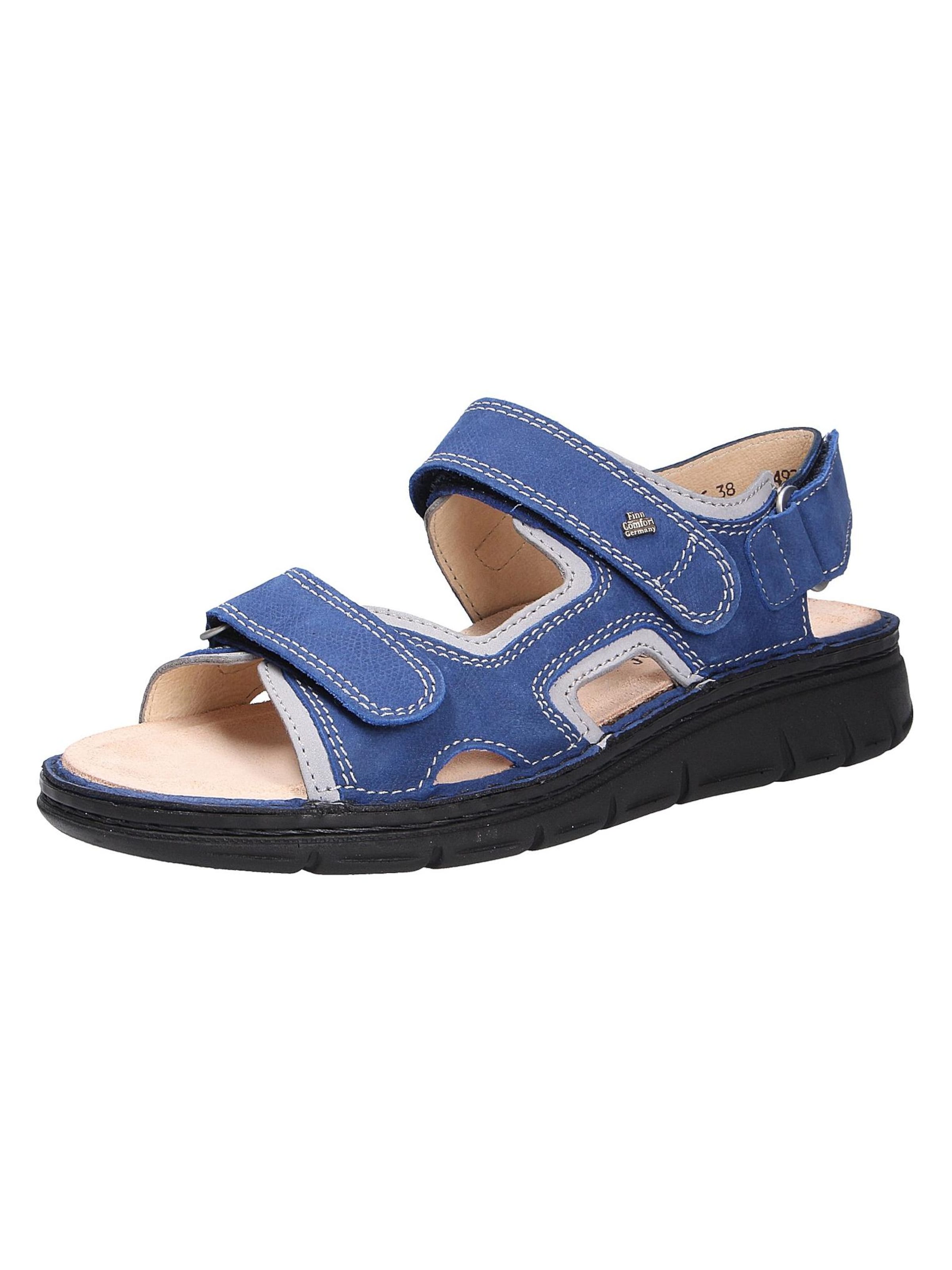 Finn Comfort Sandale 'WANAKA'‌‌‌‌ in Blau: Vorderseite